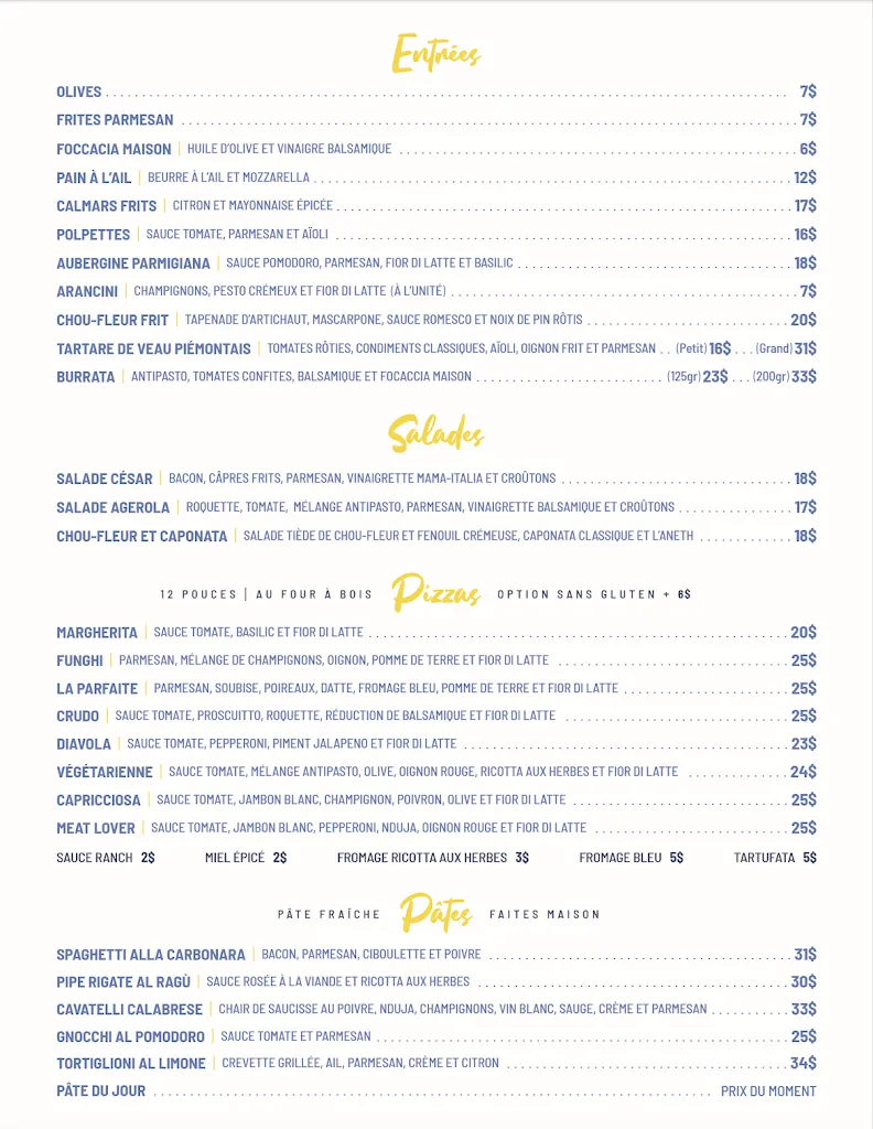 Menu_Restaurant La Selva_Bromont_image_old_1