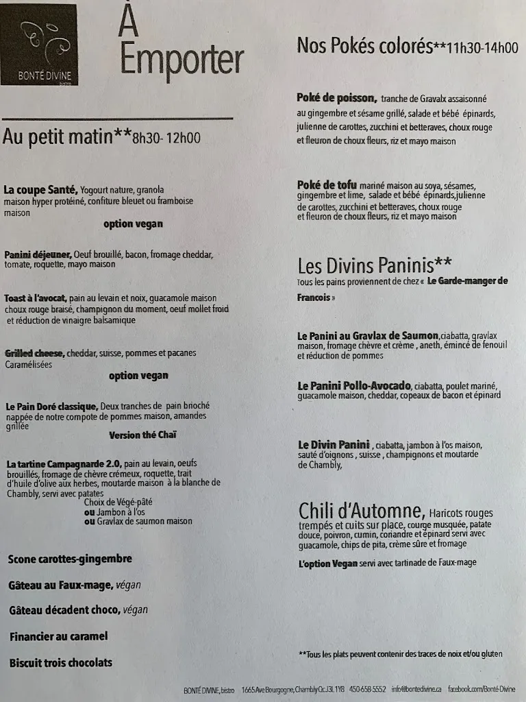 Menu_Bonté Divine_Chambly_image_old_2