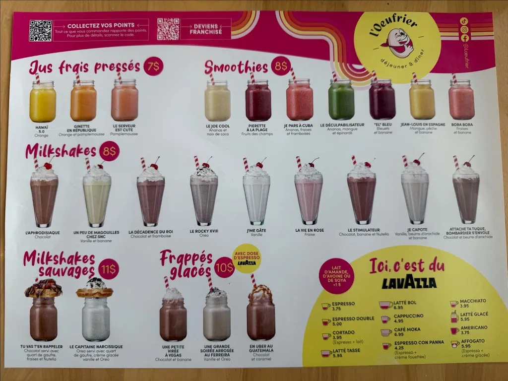 Menu_L'Œufrier (Contrecoeur)_Contrecoeur_image_old_1