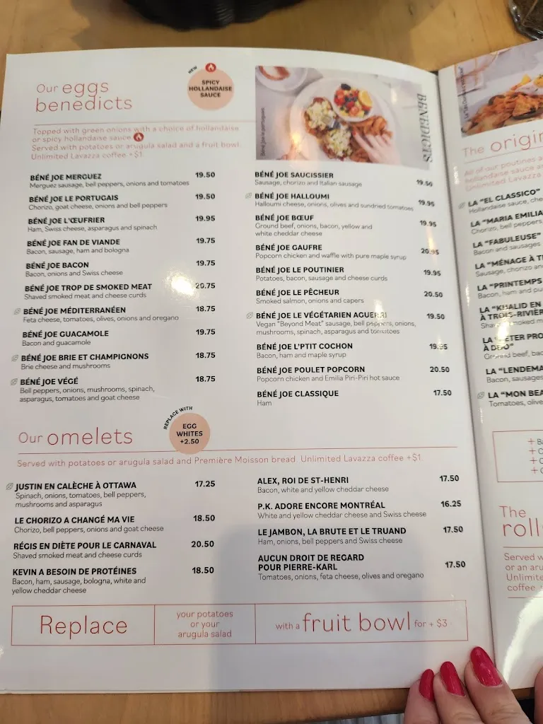 Menu_L'Œufrier (Contrecoeur)_Contrecoeur_image_old_2