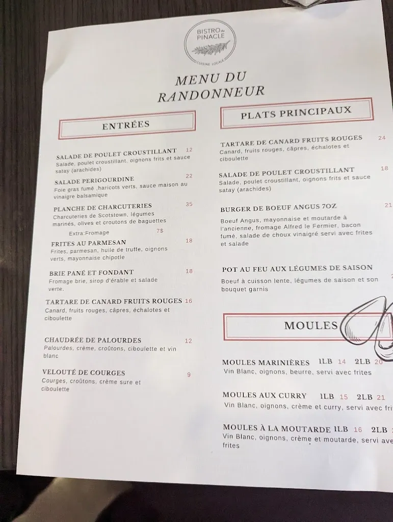Menu_Bistro du Pinacle_Coaticook_image_old_2