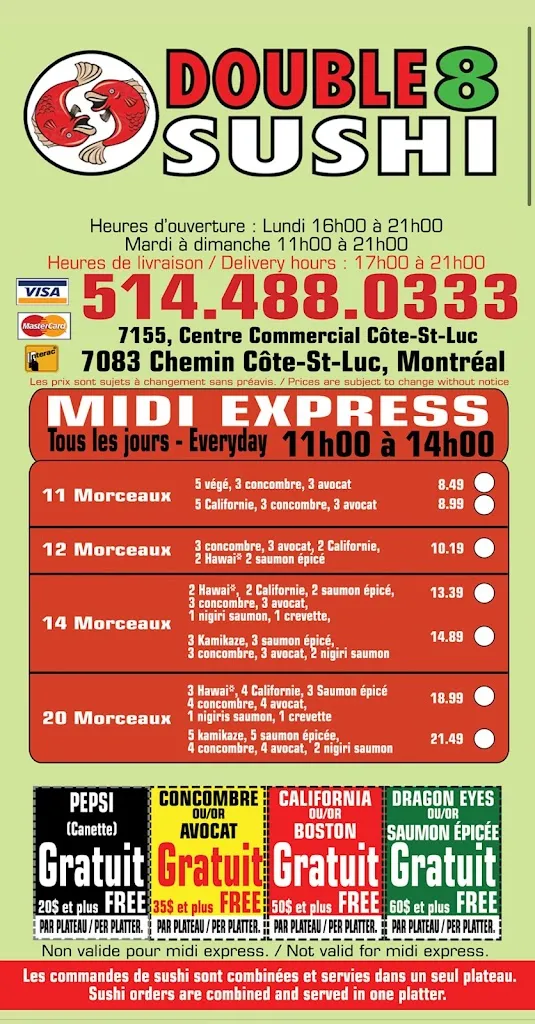 Menu_Double 8 Sushi_Côte-Saint-Luc_image_old_1