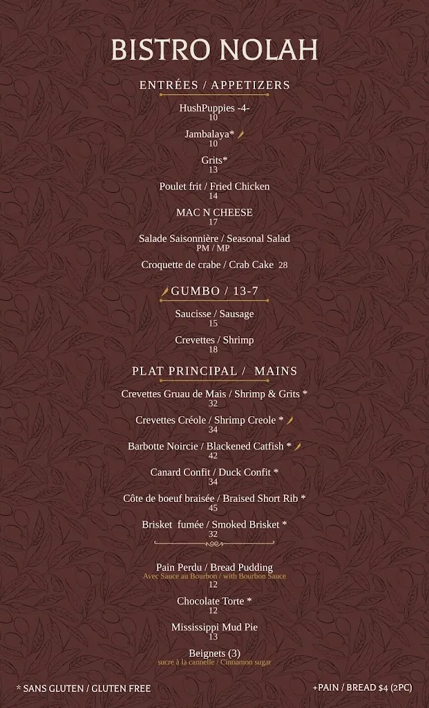 Menu_Bistro Nolah_Dollard-Des Ormeaux_image_old_2