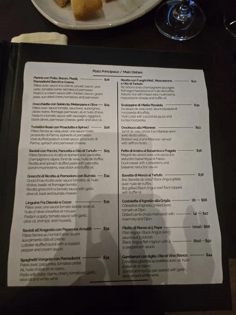 Menu_La Verità_Dollard-Des Ormeaux_image_old_2