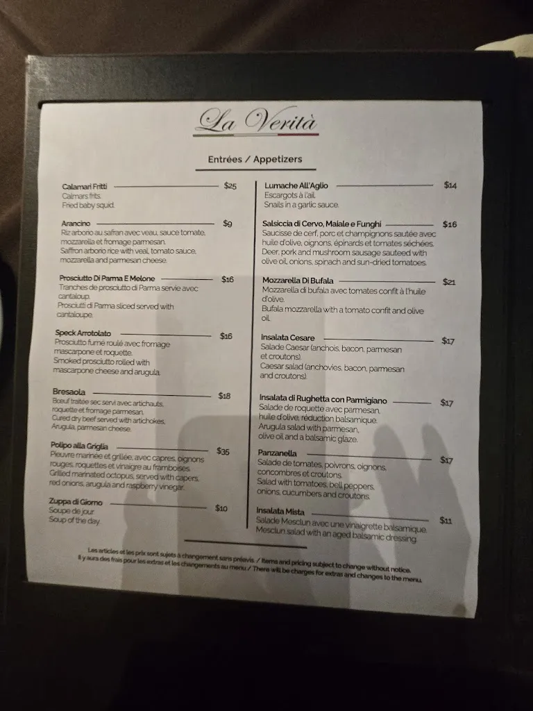 Menu_La Verità_Dollard-Des Ormeaux_image_old_3