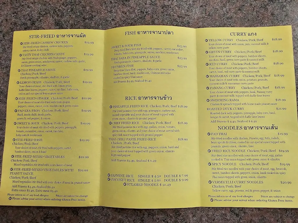 Menu_Tasty Thai_Olds_image_old_1