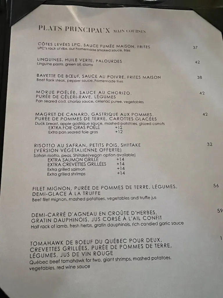 Menu_La Petite Cachée_La Conception_image_old_1