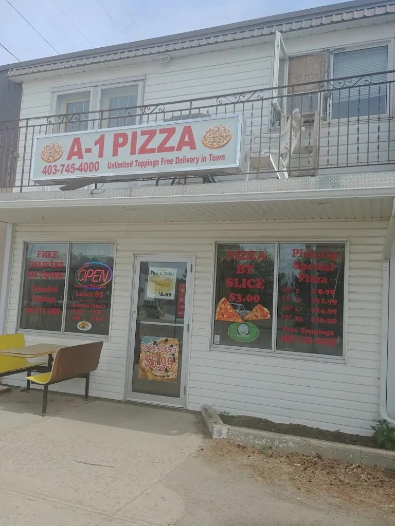 A-1 Pizza restaurante en Picture Butte