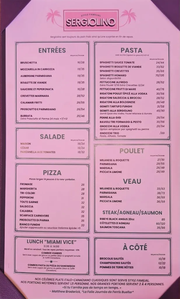 Menu_Sergiolino Restaurant_Laval_image_old_2