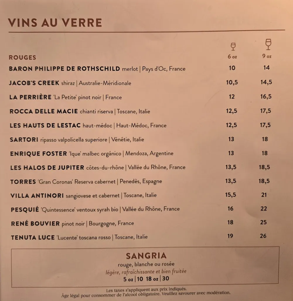 Menu_The Keg Steakhouse + Bar - Laval_Laval_image_old_2