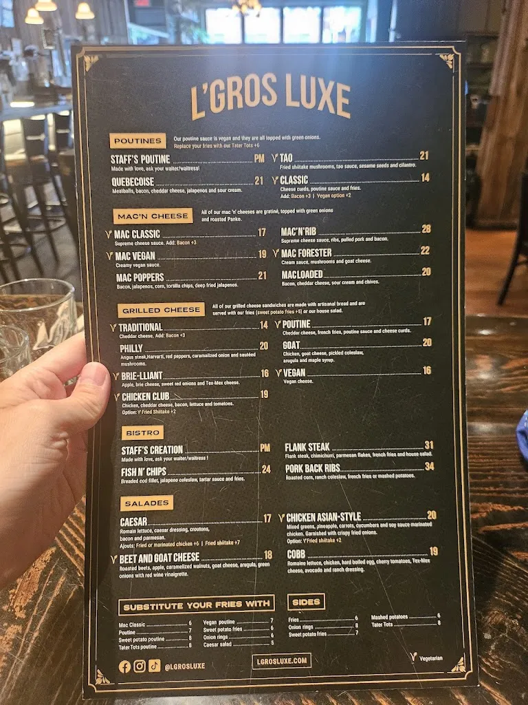 Menu_L'Gros Luxe Vieux-Longueuil_Longueuil_image_old_1