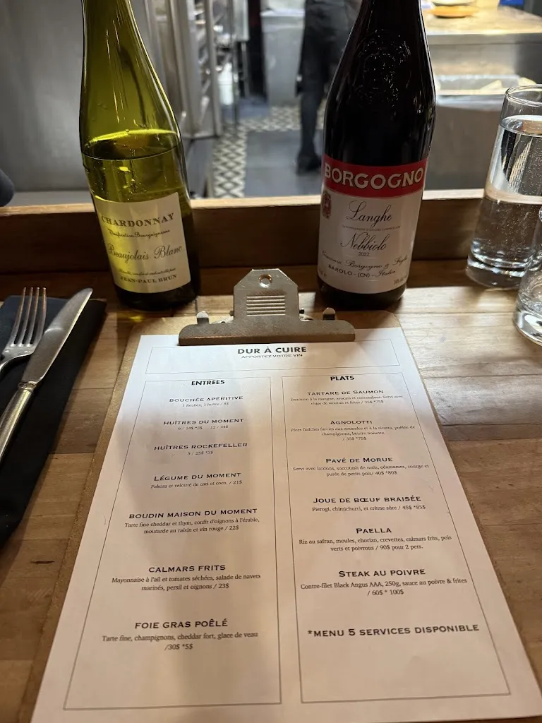 Menu_DUR À CUIRE Restaurant_Longueuil_image_old_1