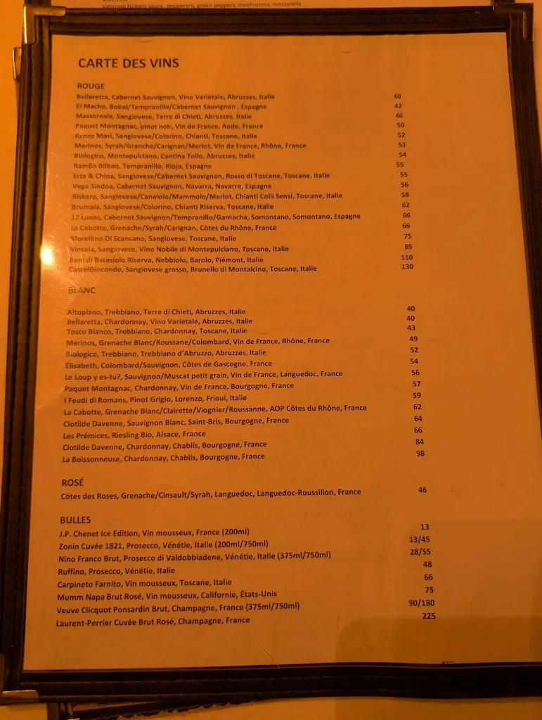 Menu_Magia Restaurant & Garde-Manger_Longueuil_image_old_1
