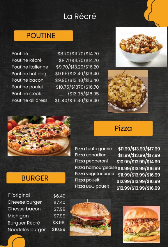 La Récré Restaurant ristorante a Longueuil