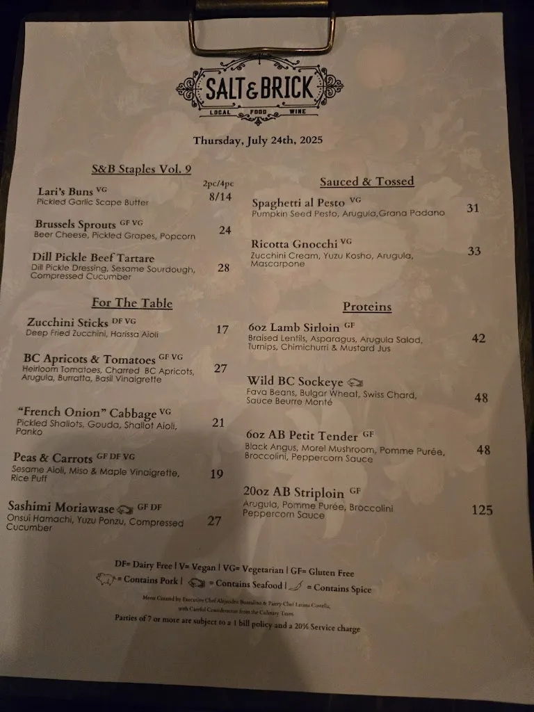 Menu_Salt & Brick - Calgary_Calgary_image_old_2