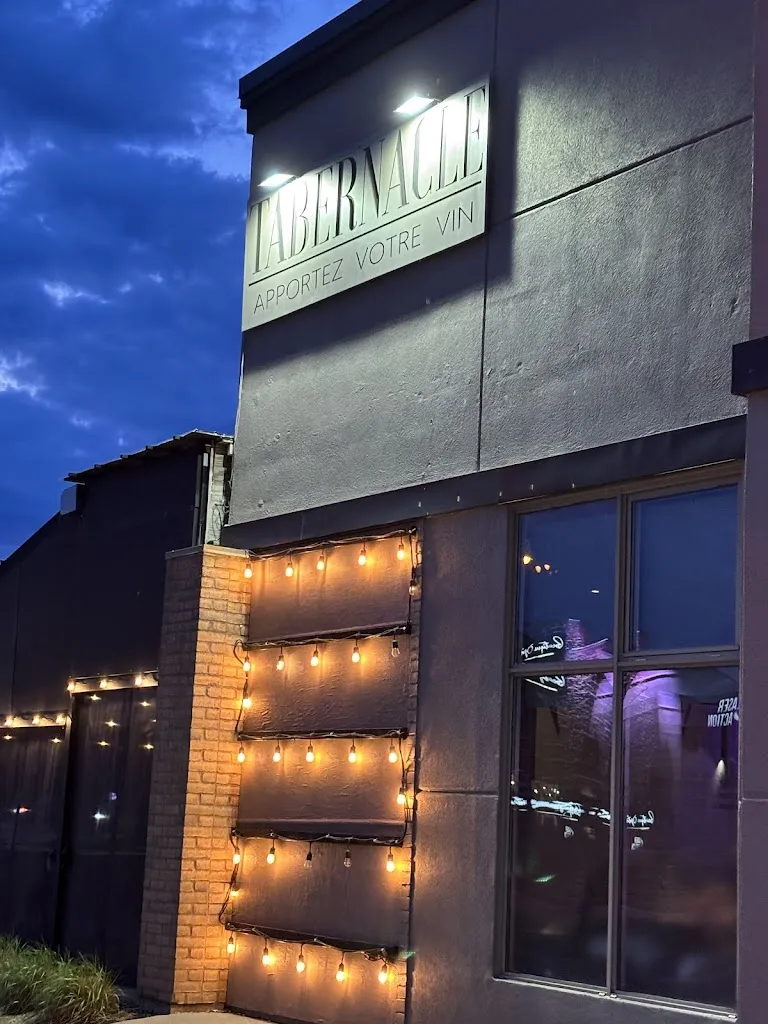 TABERNACLE, apportez votre vin restaurante en Mascouche