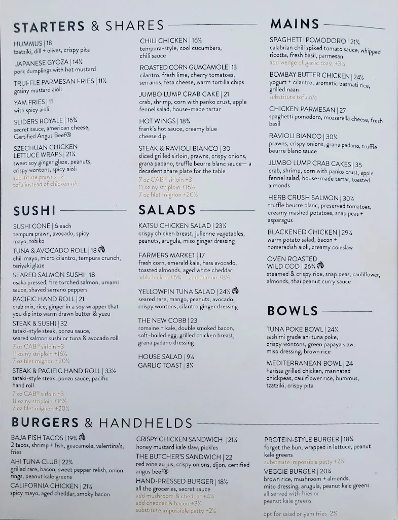 Menu_JOEY Eau Claire_Calgary_image_old_3
