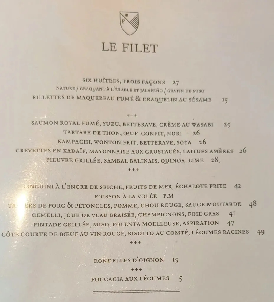 Menu_Le Filet_Mont-Royal_image_old_2