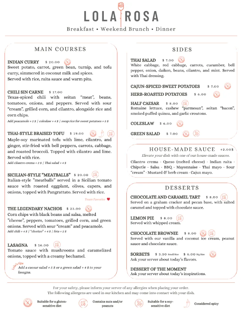 Menu_Lola Rosa Milton_Mont-Royal_image_old_2