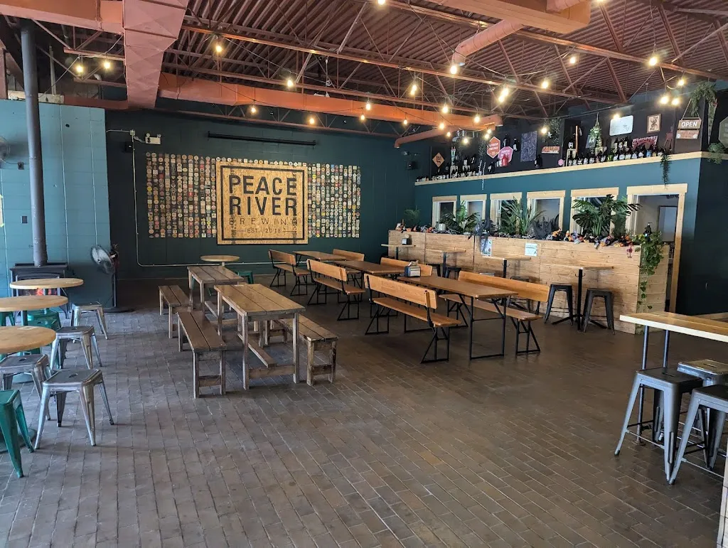 Peace River Brewing restaurante en Peace River