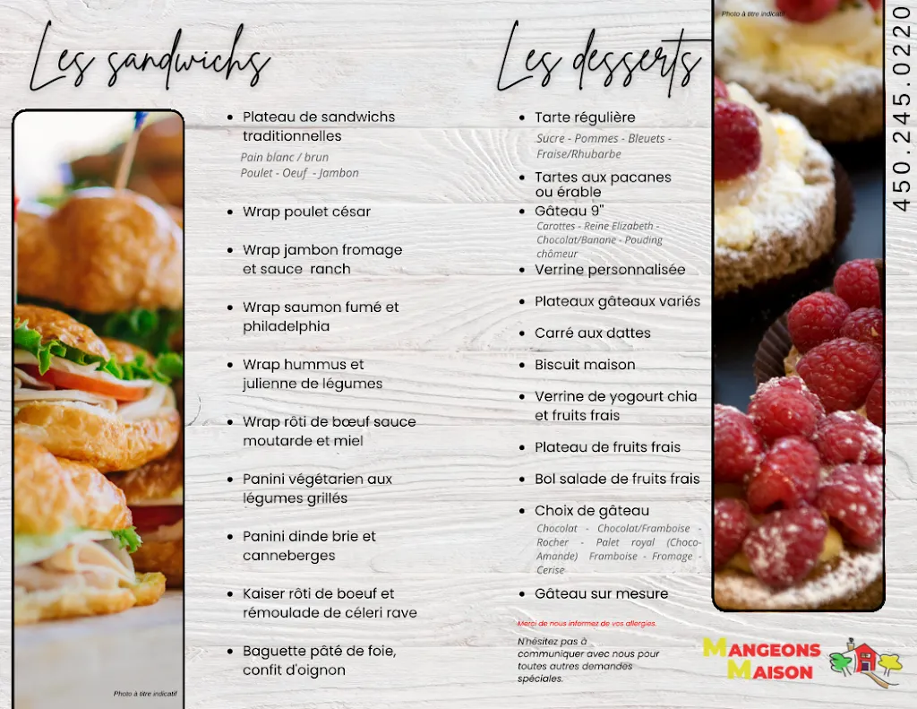 Menu_Mangeons Maison Plats Cuisinés-Comptoir-Traiteur_Napierville_image_old_1