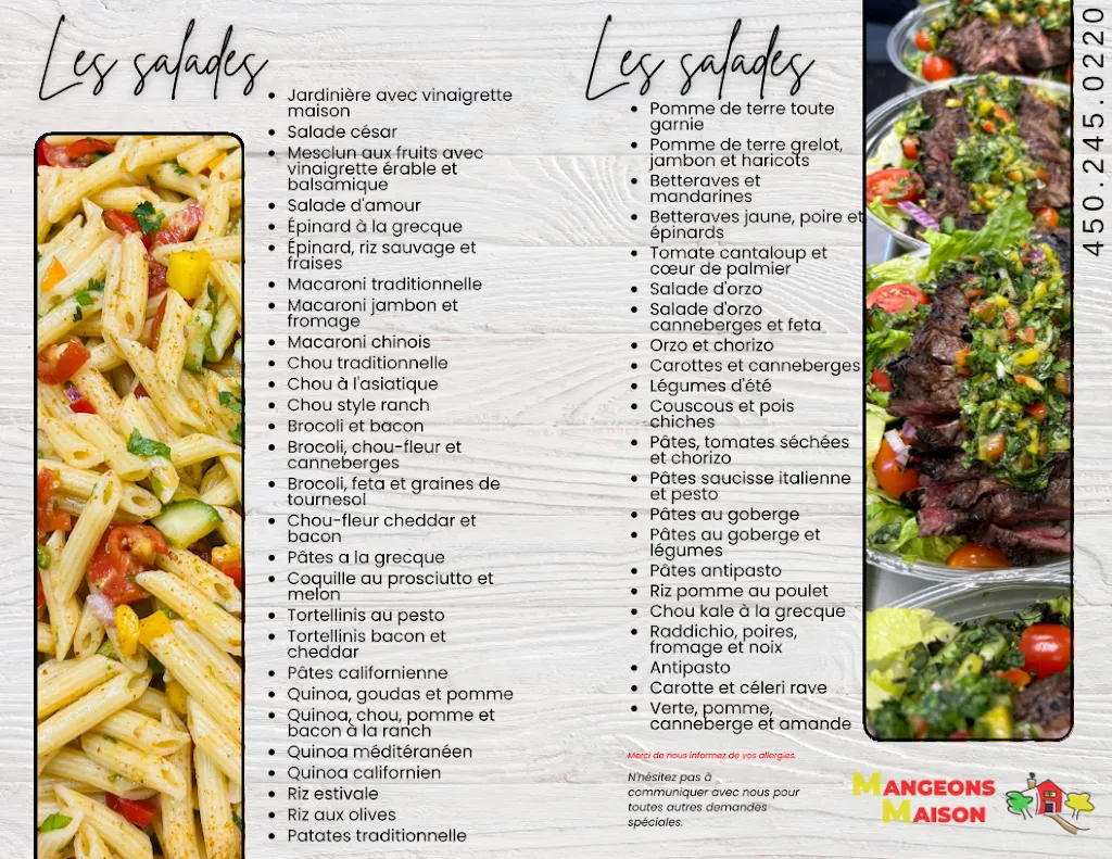Menu_Mangeons Maison Plats Cuisinés-Comptoir-Traiteur_Napierville_image_old_3