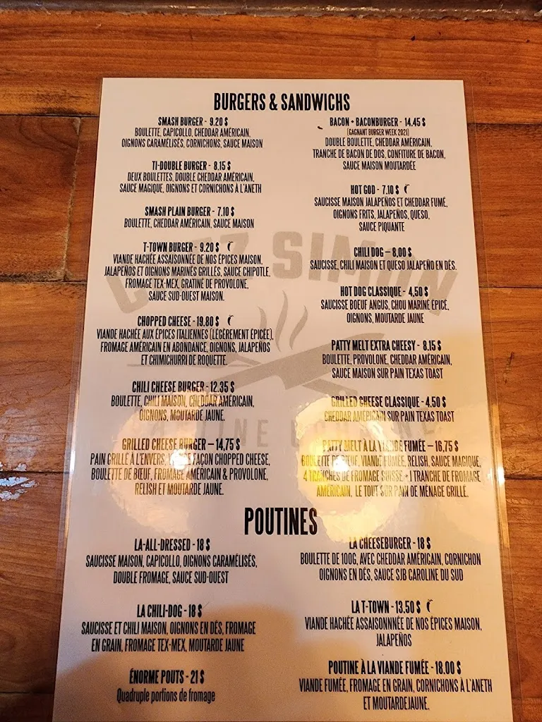 Menu_Chez Simon Cantine Urbaine_Montréal-Est_image_old_1