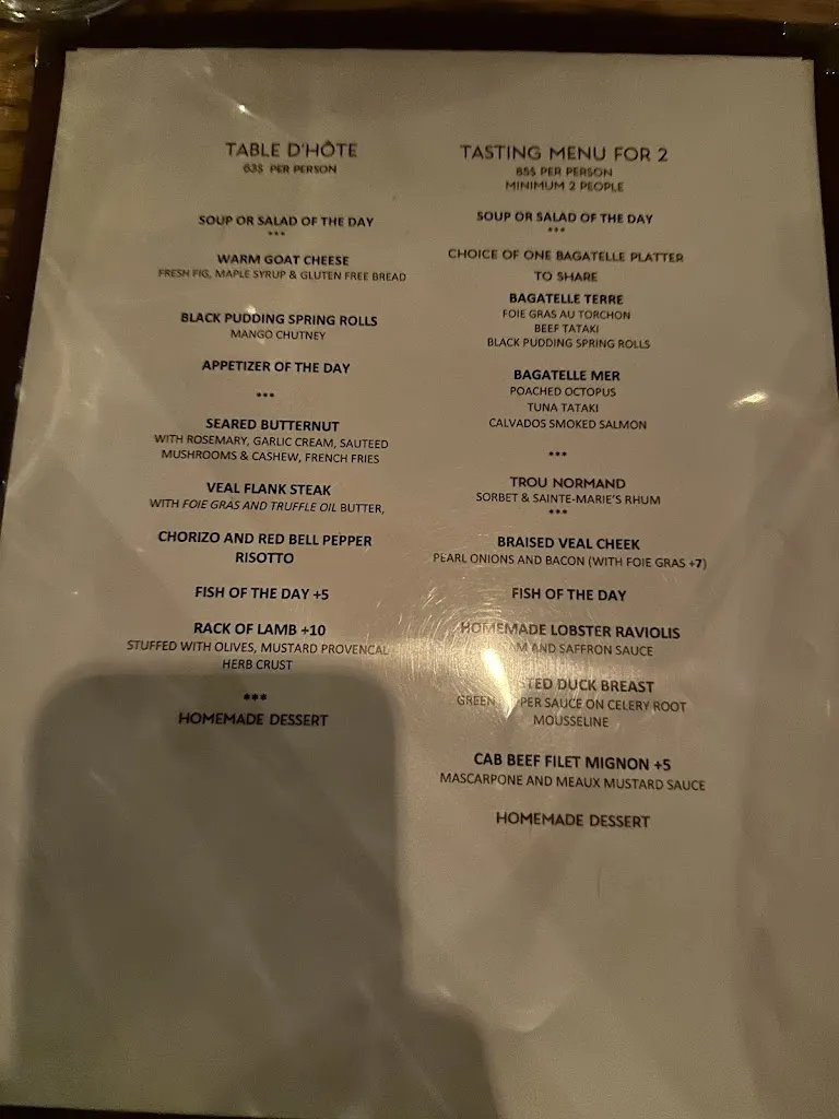 Menu_Restaurant Bagatelle Bistro Apportez votre vin_Montréal-Est_image_old_3