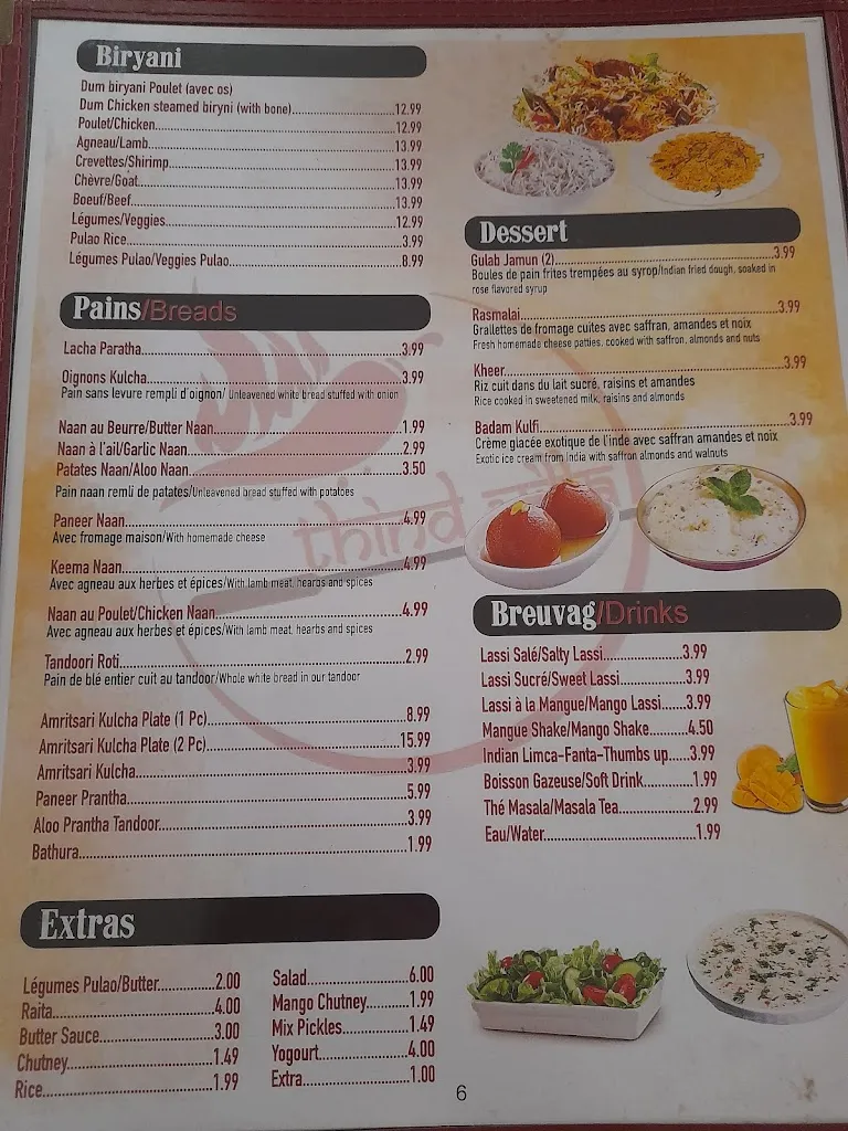 Menu_Thind villa restaurant_Montréal-Est_image_old_3