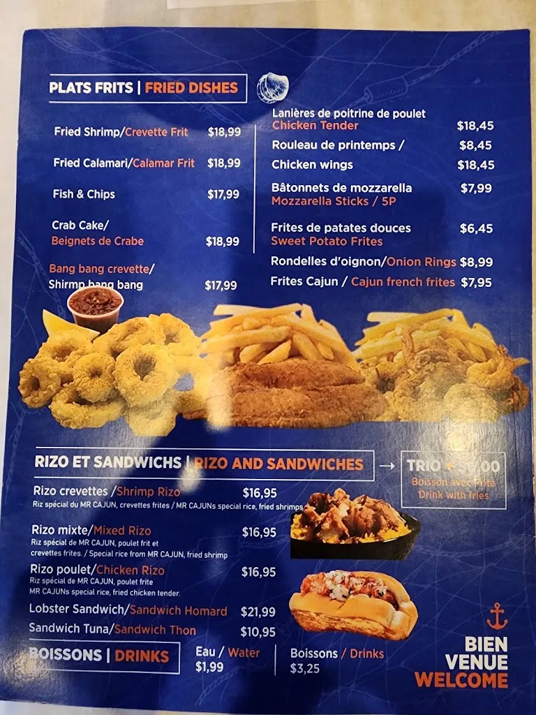 Menu_MR CAJUN_Montréal-Est_image_old_1