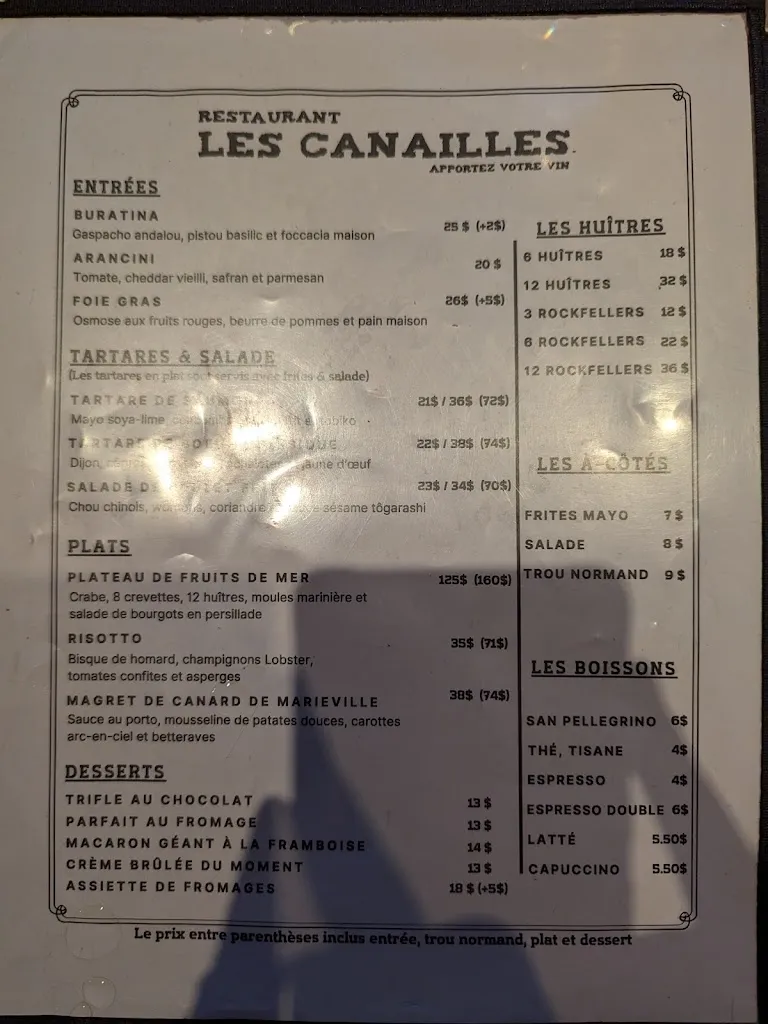 Menu_Les Canailles Apportez votre vin_Montréal-Est_image_old_3
