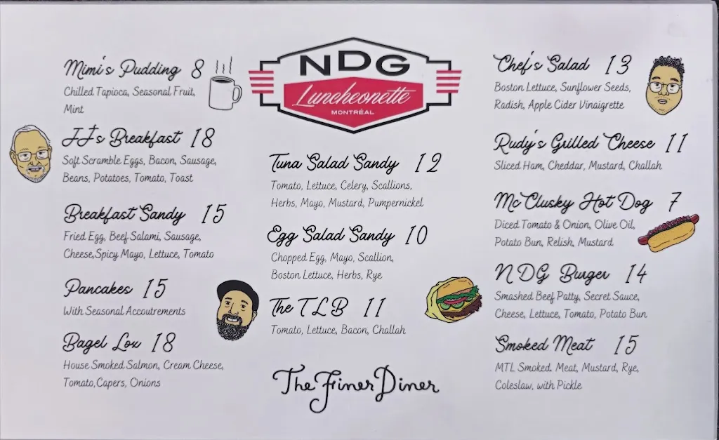 Menu_NDG Luncheonette_Notre-Dame-de-Grâce_image_old_1