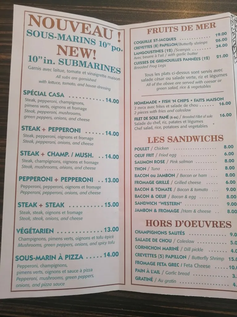 Menu_Casa Venezia Restaurant_Ormstown_image_old_2