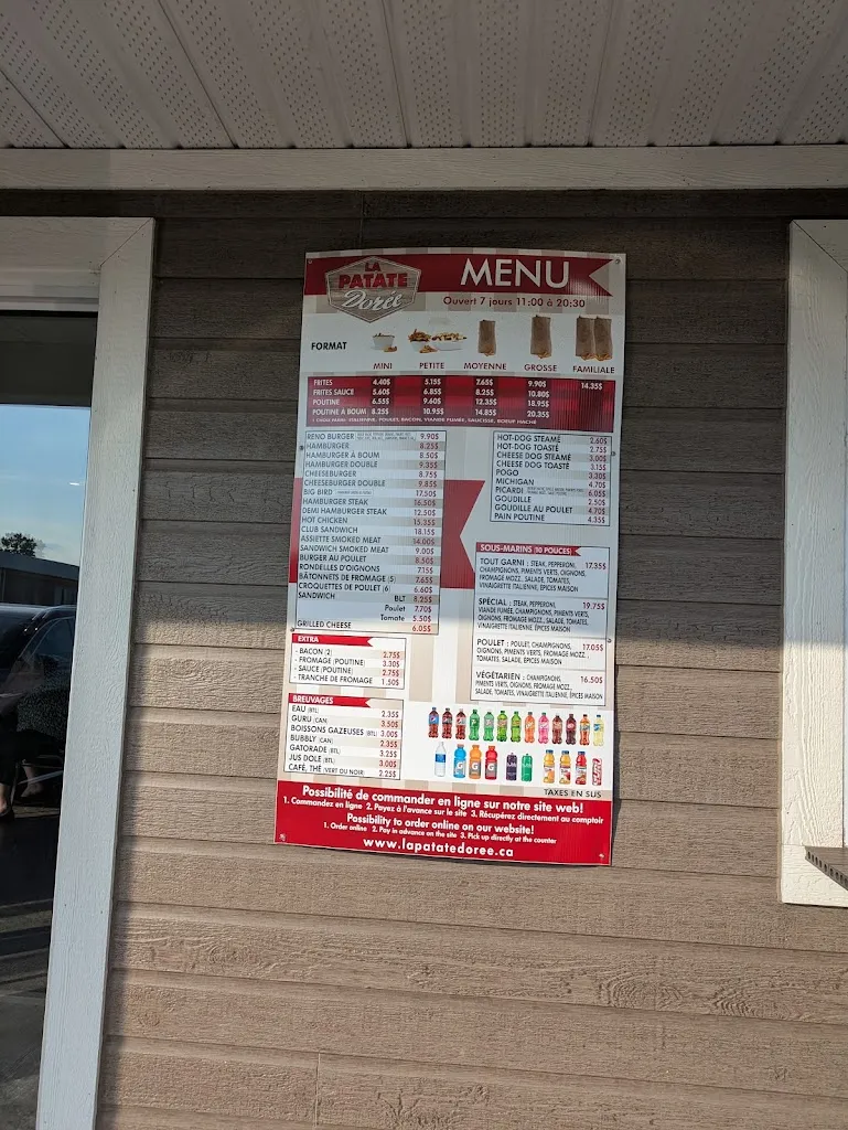 Menu_La Patate Dorée_Ormstown_image_old_1