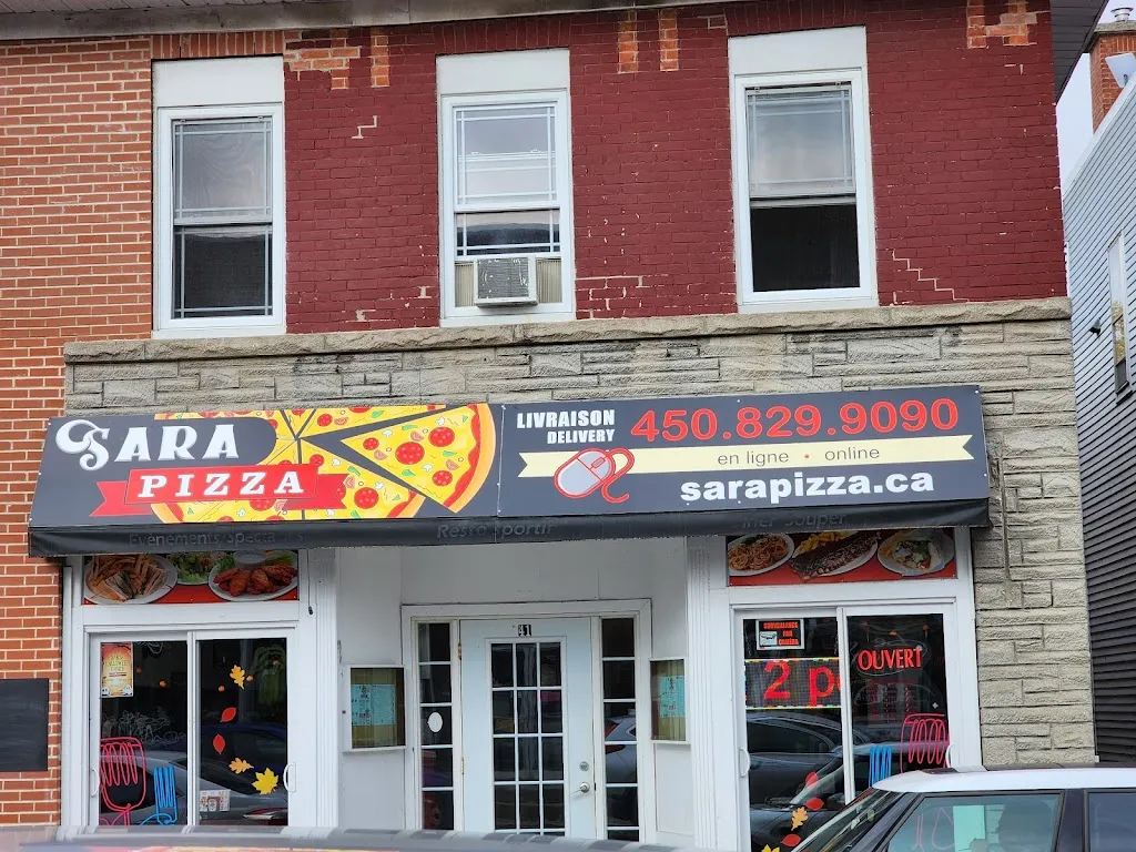 Sara Pizza restaurante en Ormstown