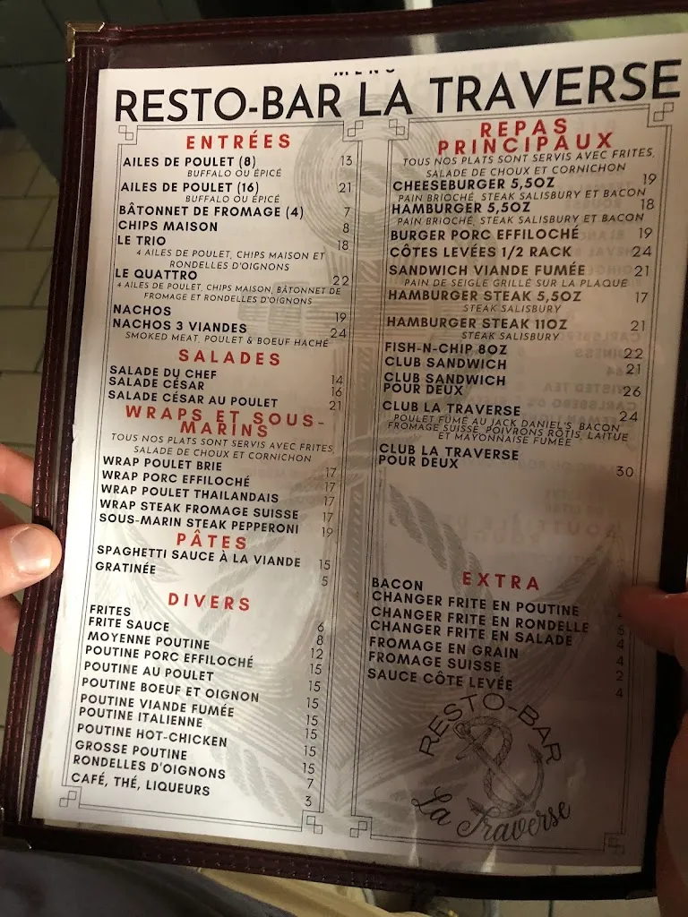 Menu_Resto De La Traverse_Oka_image_old_2