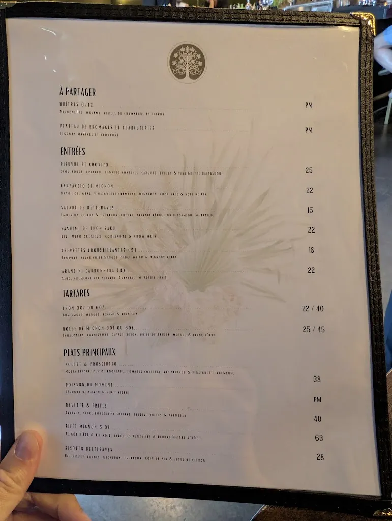 Menu_Le N'OR Bistro_Repentigny_image_old_1
