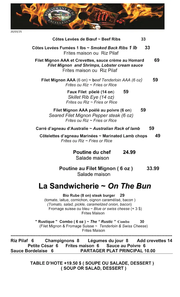 Menu_Restaurant Rube_Rigaud_image_old_1