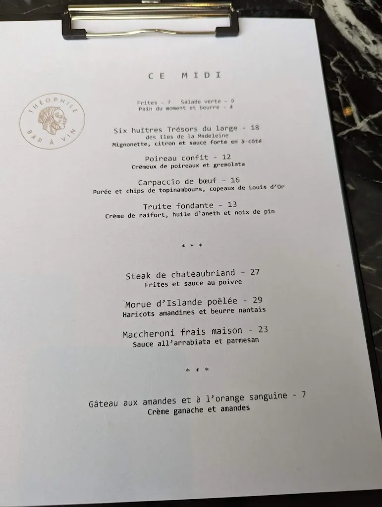 Menu_THÉOPHILE Bar à vin_Saint-Bruno_image_old_3