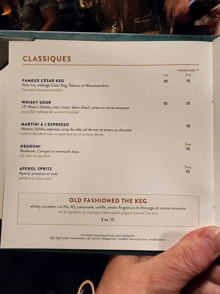 Menu_The Keg Steakhouse + Bar - Saint-Bruno_Saint-Bruno_image_old_3