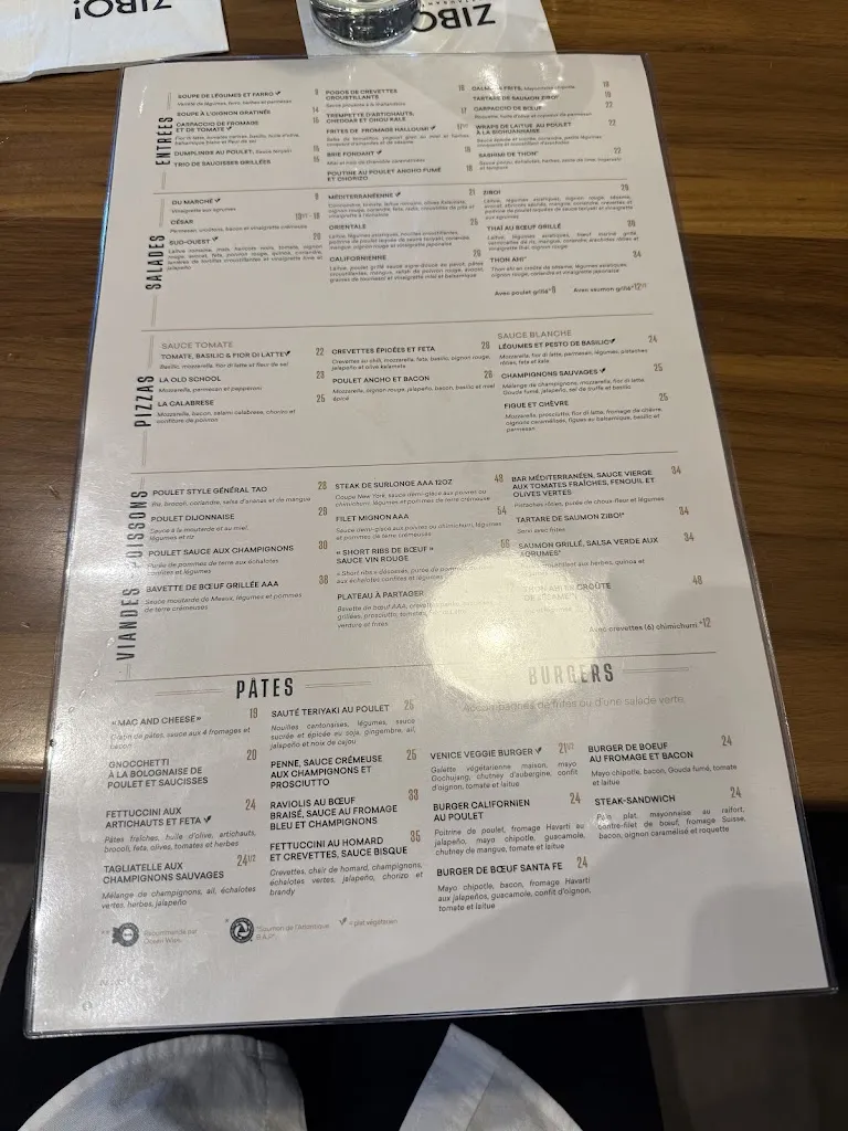 Menu_ZIBO Restaurant St-Bruno_Saint-Bruno-de-Montarville_image_old_3