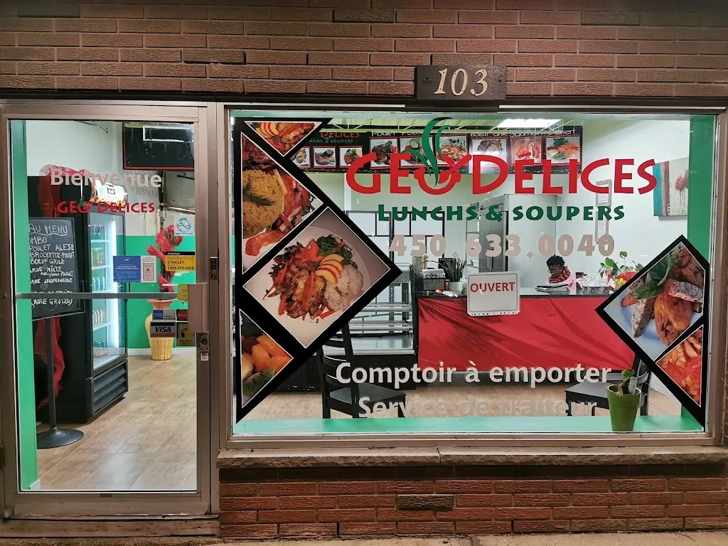 Geo’Délices - Restaurant - Fusion cuisine africaine et classique restaurante en Saint-Constant