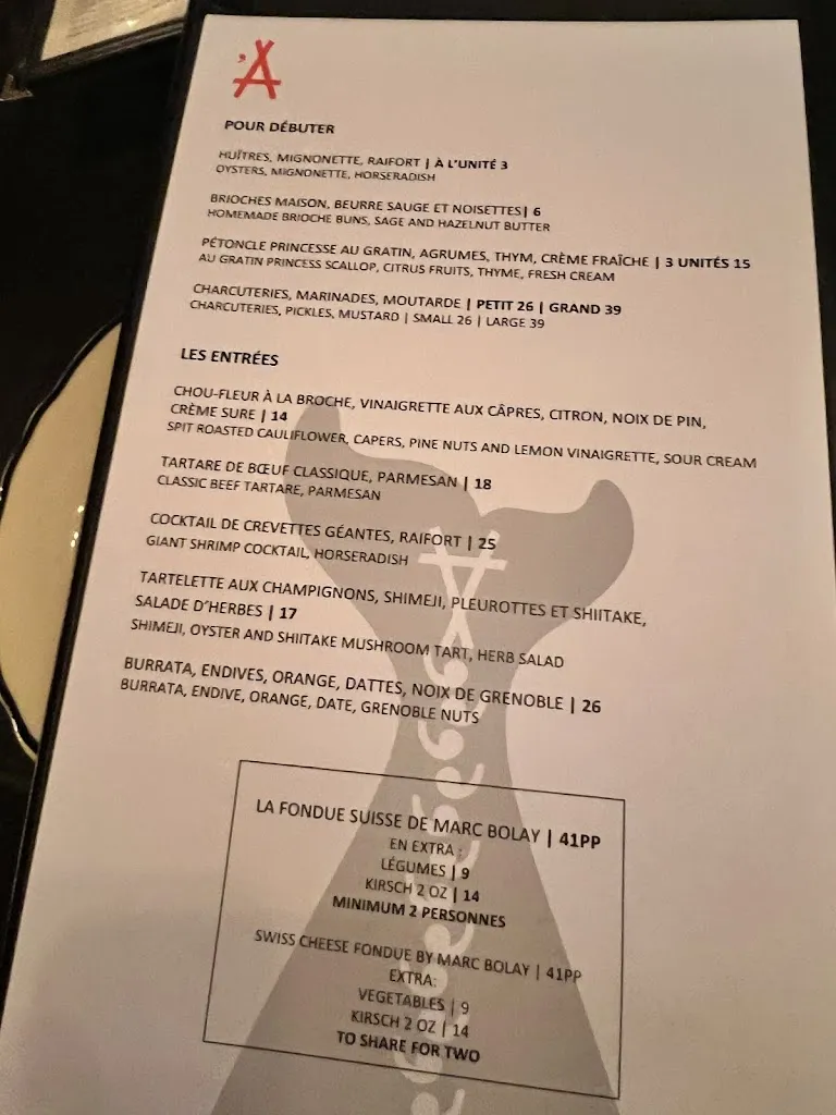 Menu_Auberge Le Saint-Gabriel_Saint-Gabriel_image_old_3