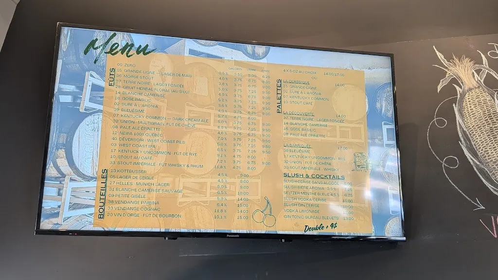 Menu_Terre à Boire - Ferme Brassicole & Distillerie_Saint-Jacques-le-Mineur_image_old_2