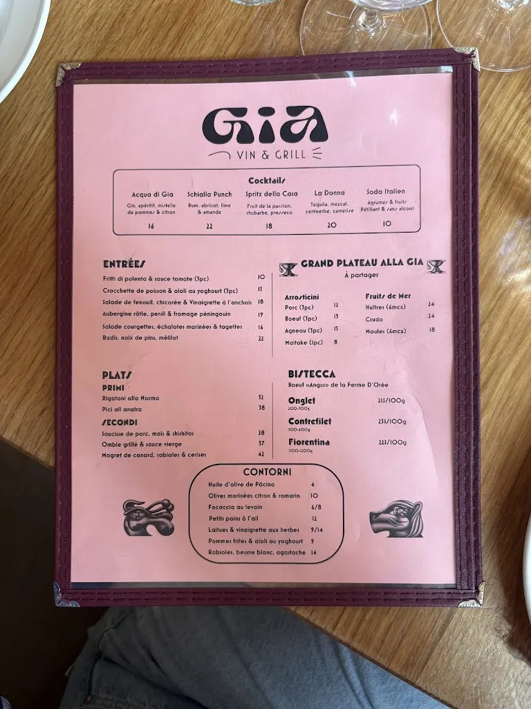 Menu_Gia Vin & Grill_Saint-Henri_image_old_1