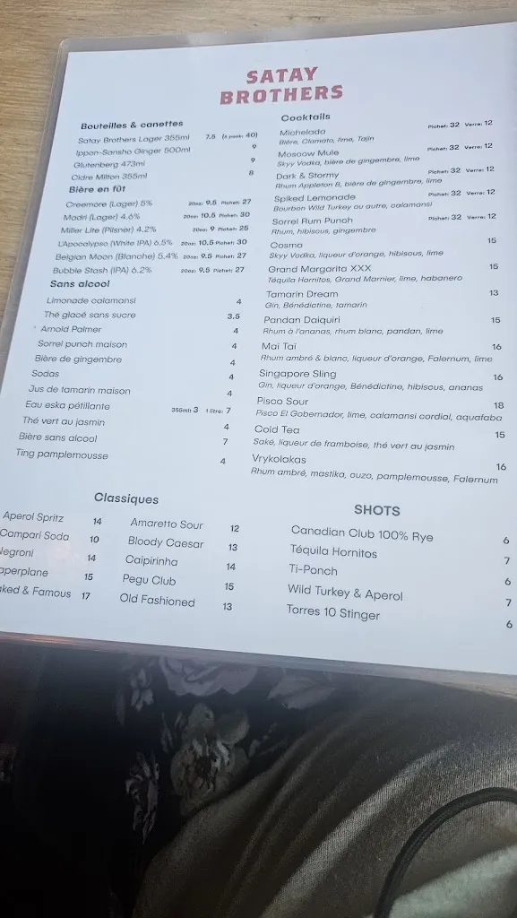 Menu_Satay Brothers Resto 3721 Notre-Dame_Saint-Henri_image_old_1