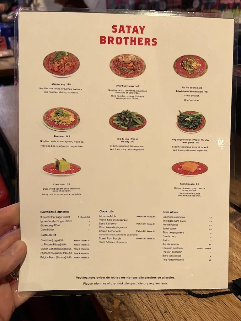 Menu_Satay Brothers Resto 3721 Notre-Dame_Saint-Henri_image_old_2