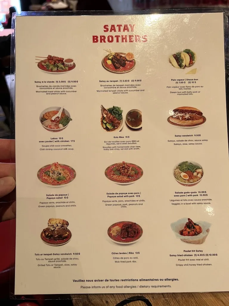 Menu_Satay Brothers Resto 3721 Notre-Dame_Saint-Henri_image_old_3
