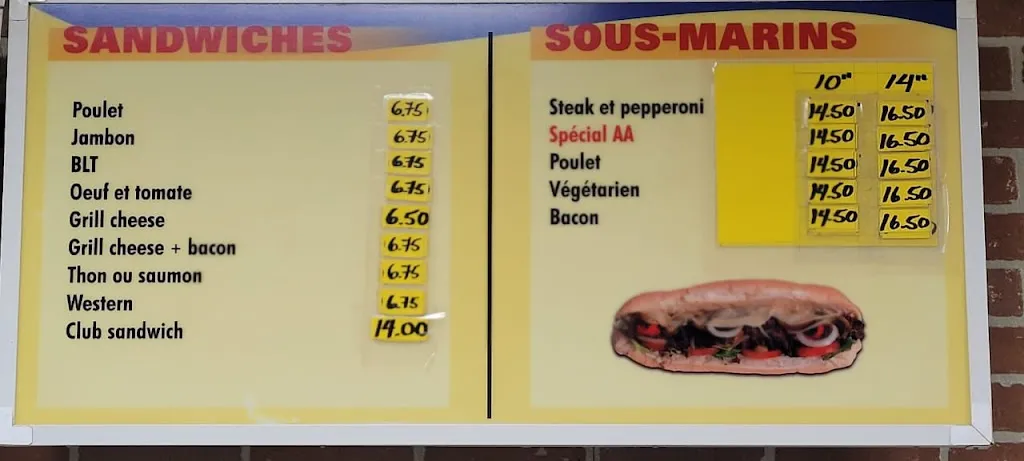 Menu_Restaurant A.A_Saint-Henri_image_old_3