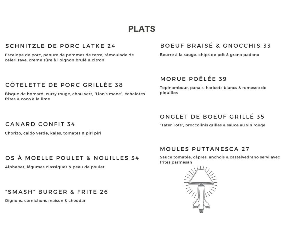 Menu_Bistro La Morgane_Saint-Jean-sur-Richelieu_image_old_2